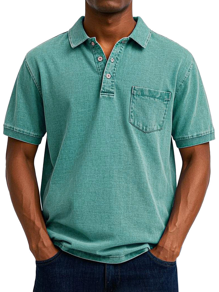 Maxime™ | Casual vintage polo koszula męska