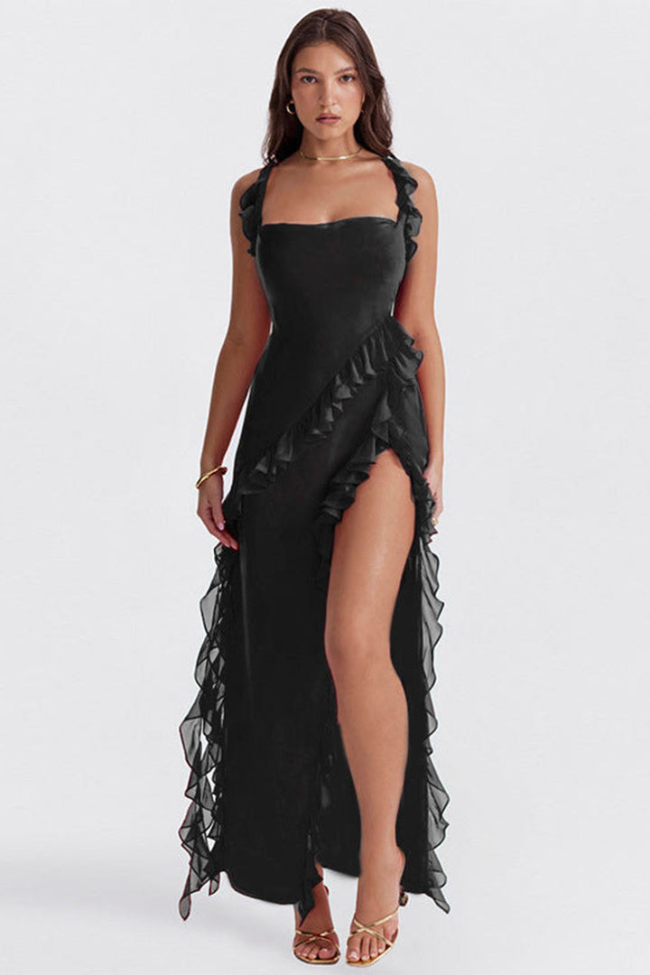 Arielle™ | Maxi sukienka z falbankami