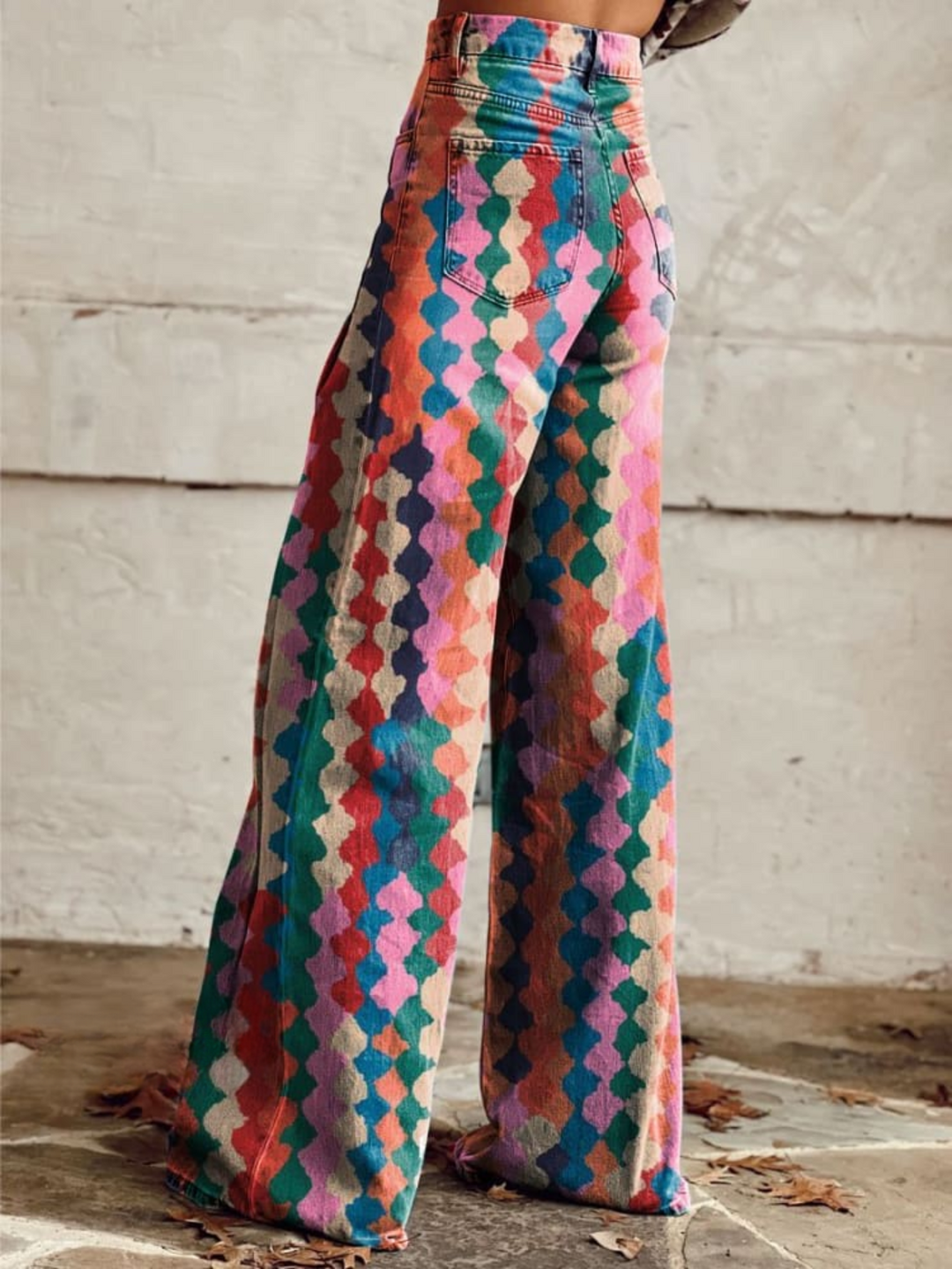 Amelie™ | Eleganckie i Wygodne Szerokie Spodnie Boho
