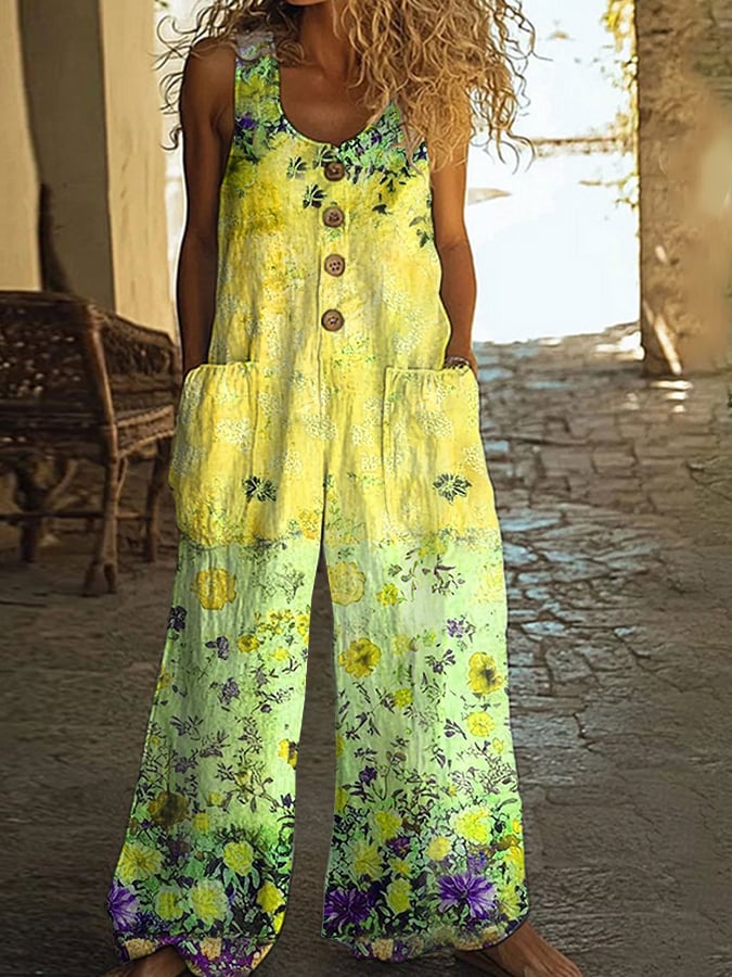Floriva™ | Kombinezon Kwiatowy Vintage