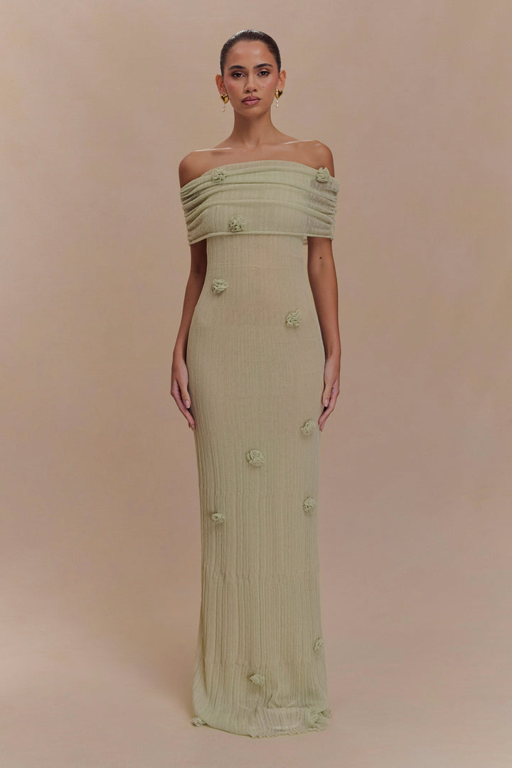 Amelia™ | Sukienka Maxi Orchid Knit
