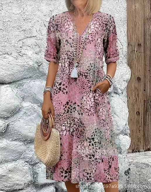 Colette™ | Kobieca Midi Sukienka Wibracyjna