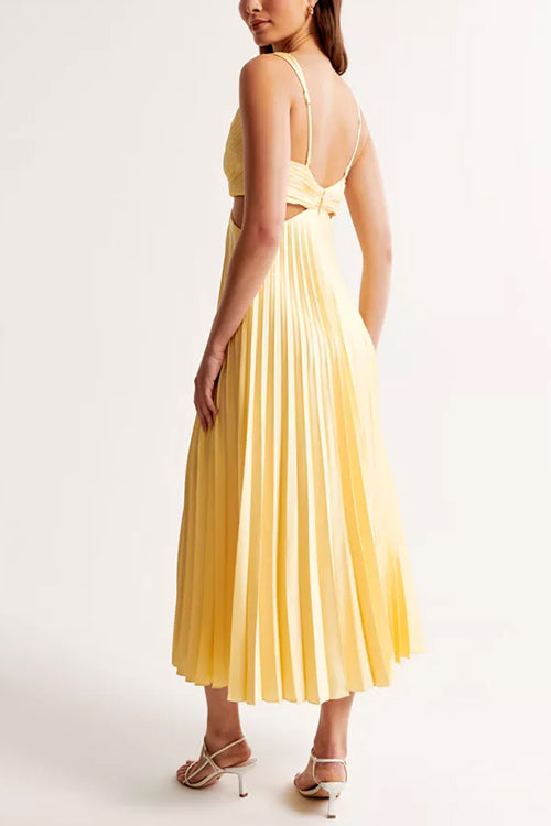 Elsa™ | Elegancka Plisowana Sukienka Maxi