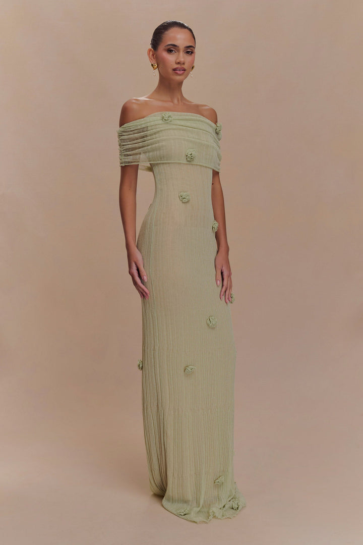 Amelia™ | Sukienka Maxi Orchid Knit
