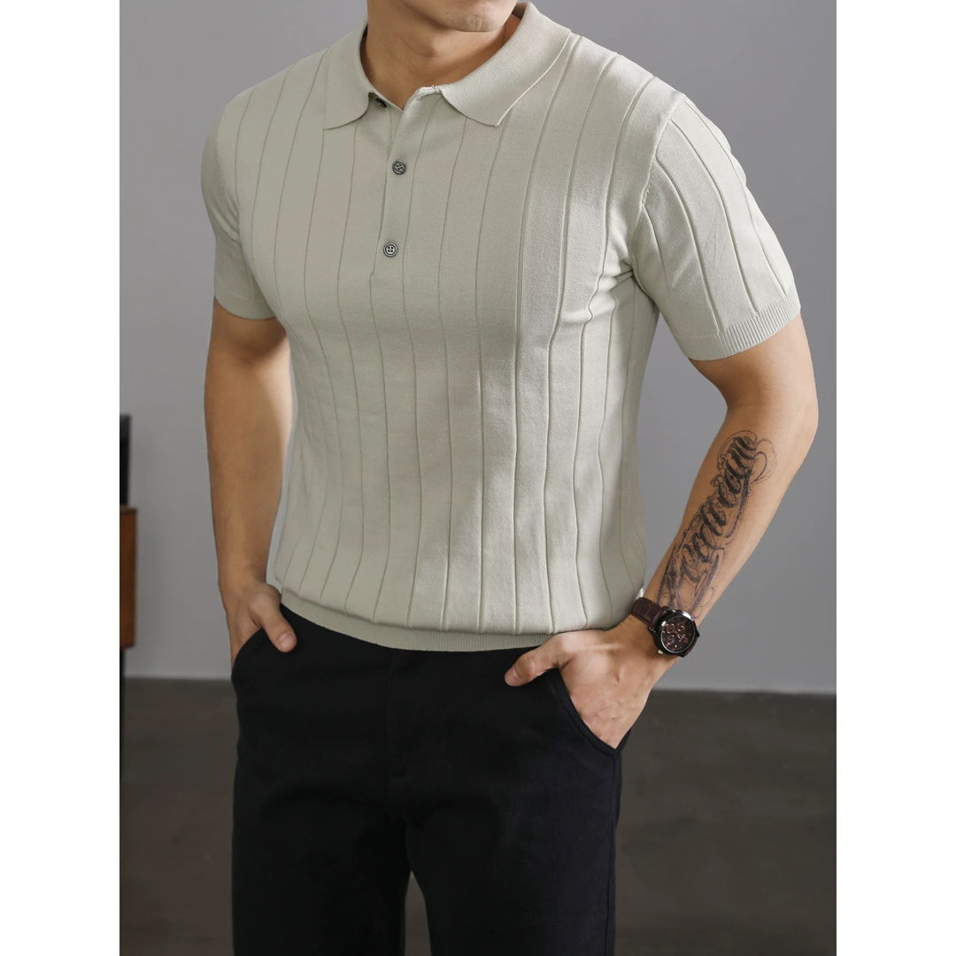 Kenneth™ | Męska Koszulka Polo z Rękawami