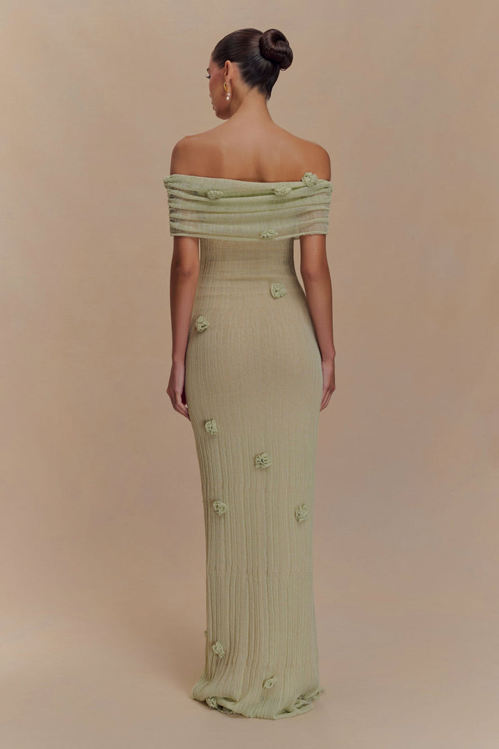 Amelia™ | Sukienka Maxi Orchid Knit