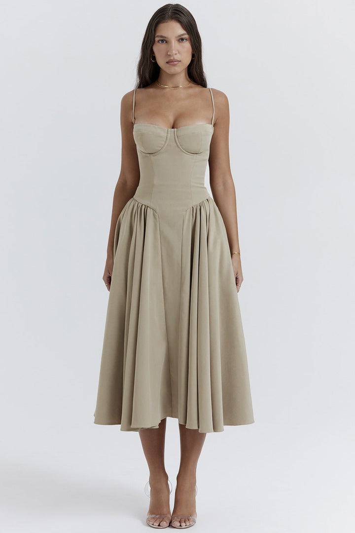 Kiki™ | Damska Sukienka Retro Midi