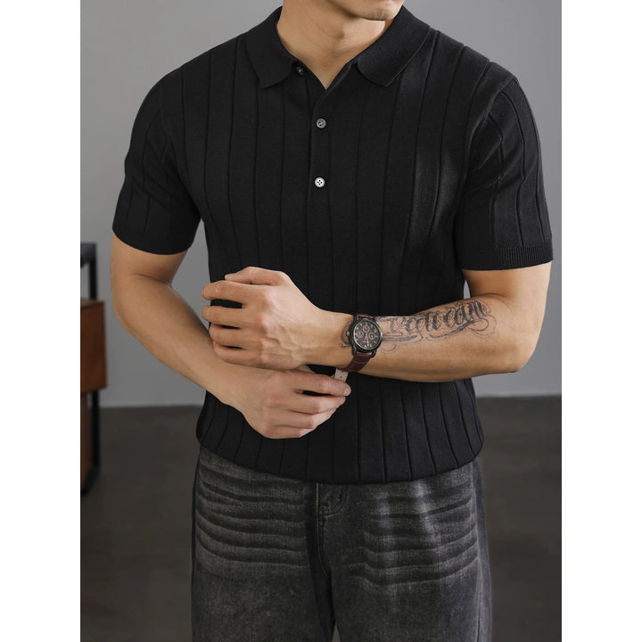 Kenneth™ | Męska Koszulka Polo z Rękawami