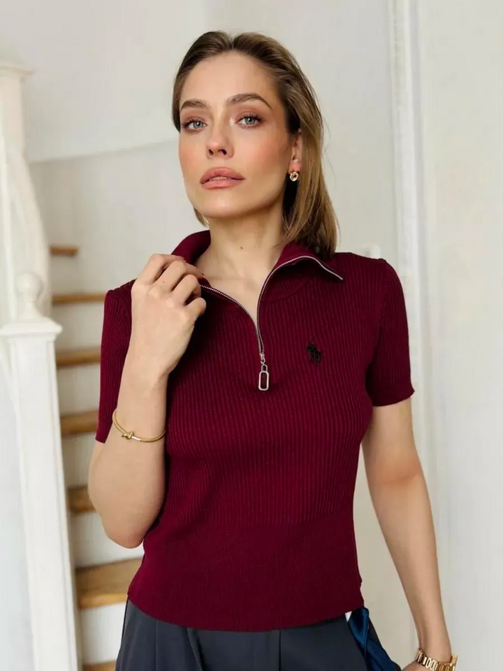 Nina™ | Damska Fajna Koszulka Polo