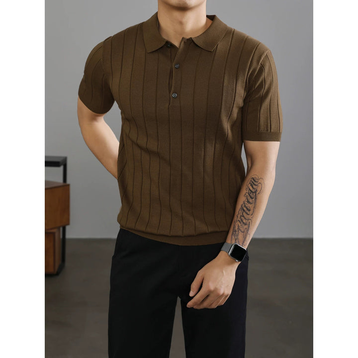 Kenneth™ | Męska Koszulka Polo z Rękawami