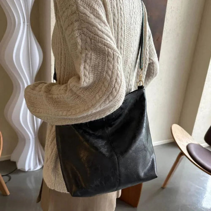 Agnes™ | Damska Skórzana Torebka Vintage