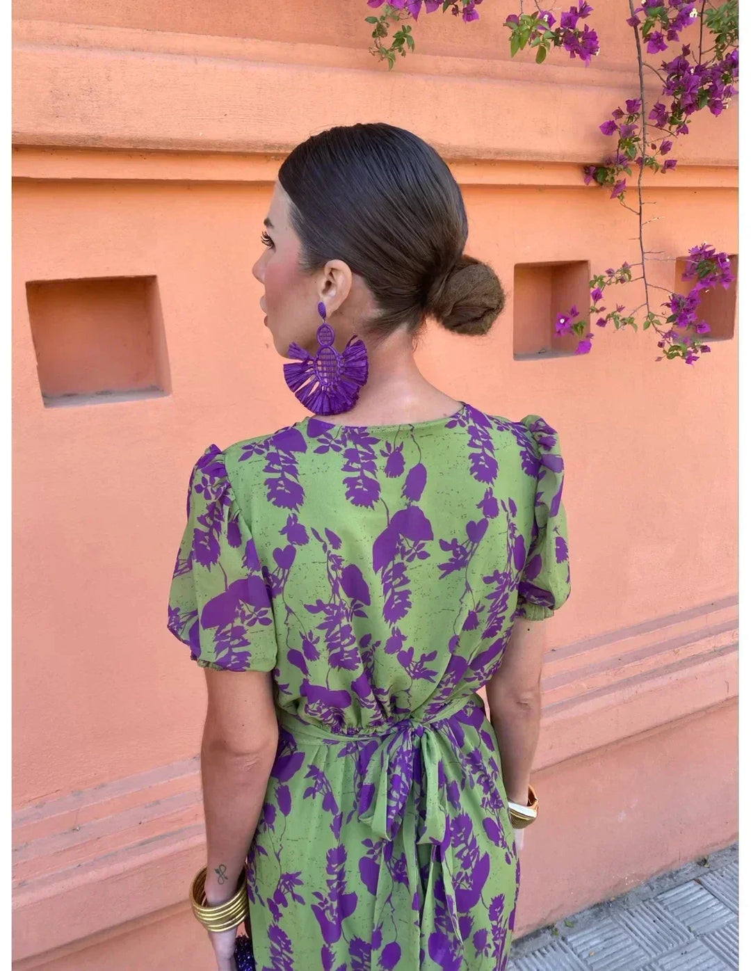 Melys™ | Elegancka sukienka w nadruki