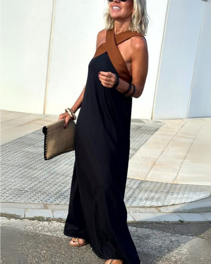 Sienna™ | Elegancka Sukienka z Odkrytymi Plecami