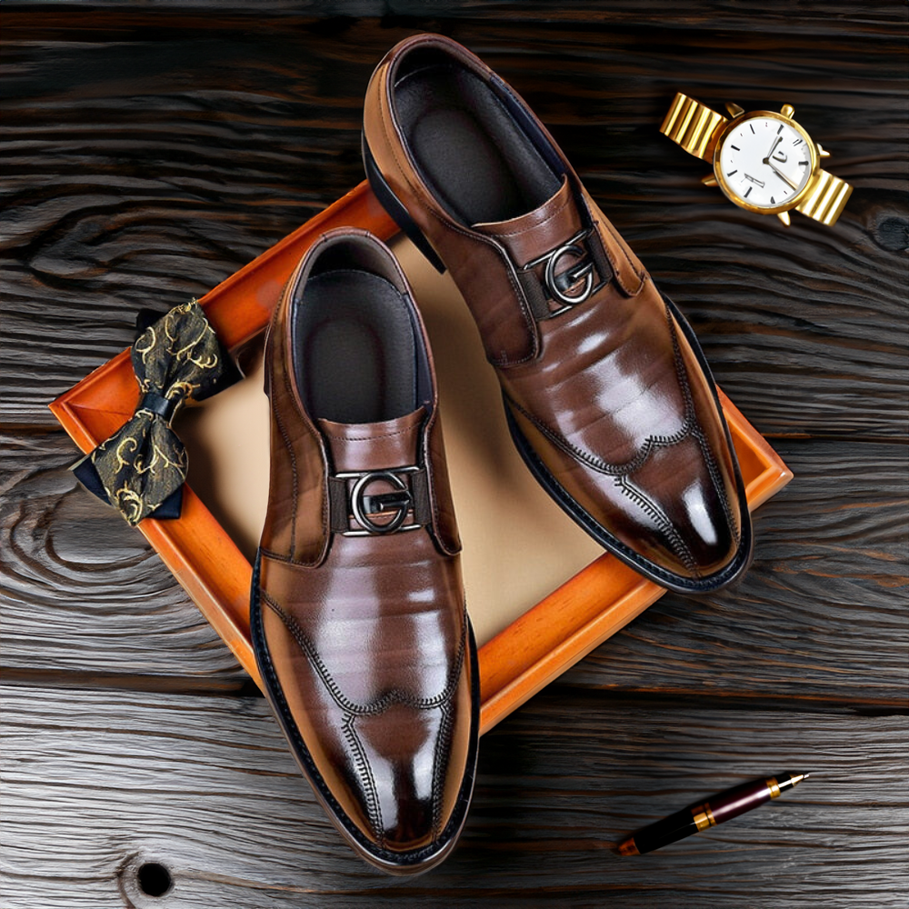 Giovanni™ | Skórzane Buty w Stylu Boss