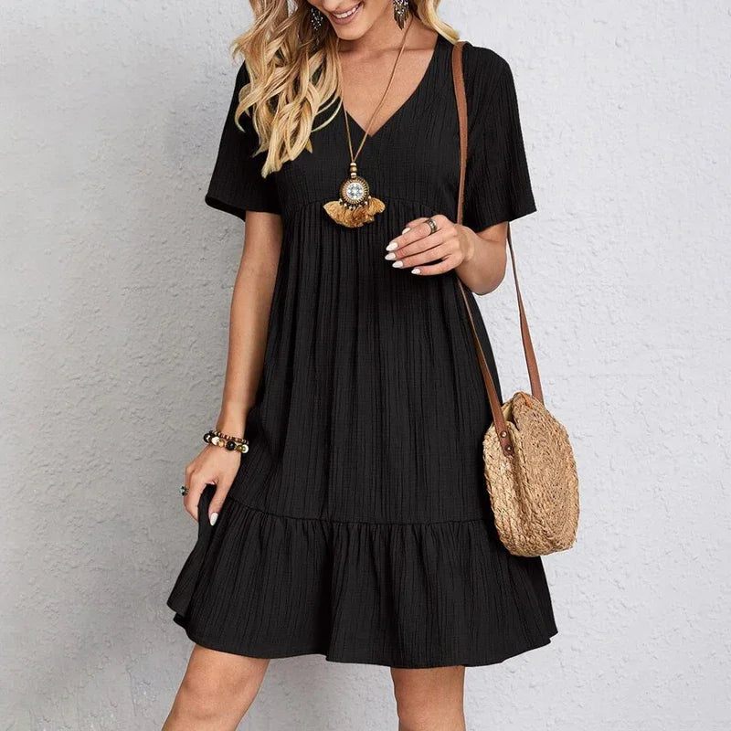 Annemarie™ | Elegancka sukienka z zakryciem brzucha