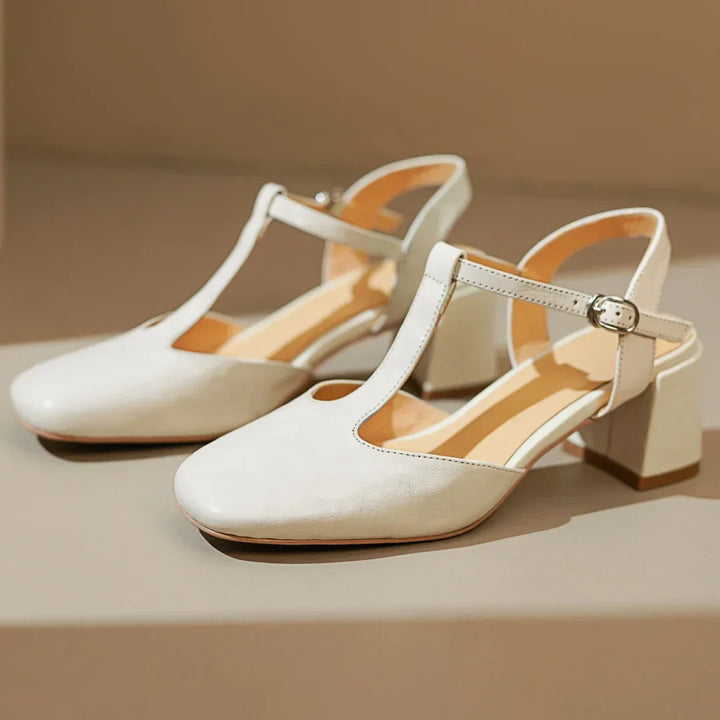 Beatrica™ | Skórzane Mary Janes dla Kobiet