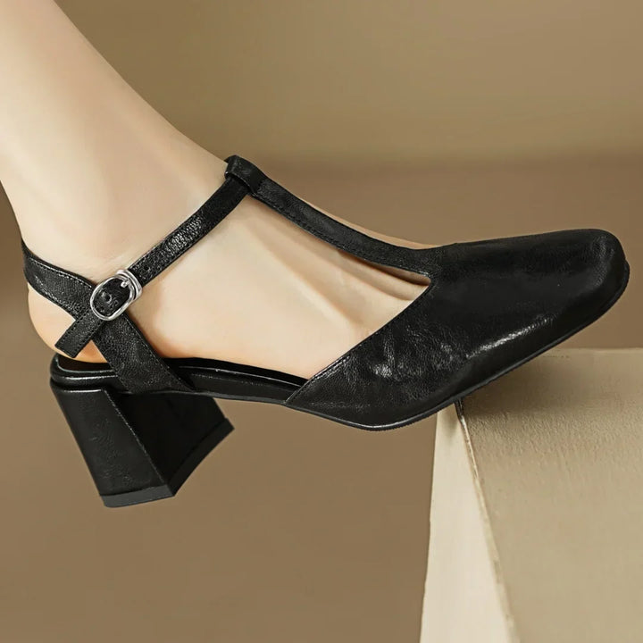 Beatrica™ | Skórzane Mary Janes dla Kobiet