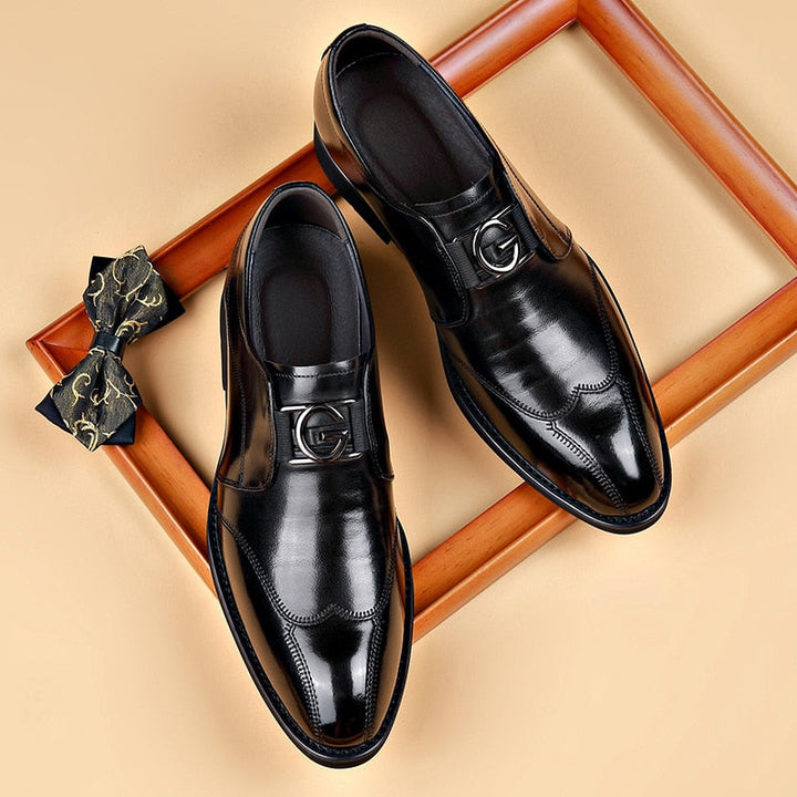Giovanni™ | Skórzane Buty w Stylu Boss