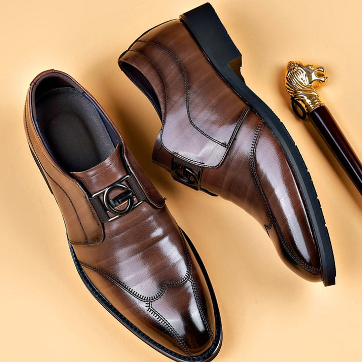 Giovanni™ | Skórzane Buty w Stylu Boss