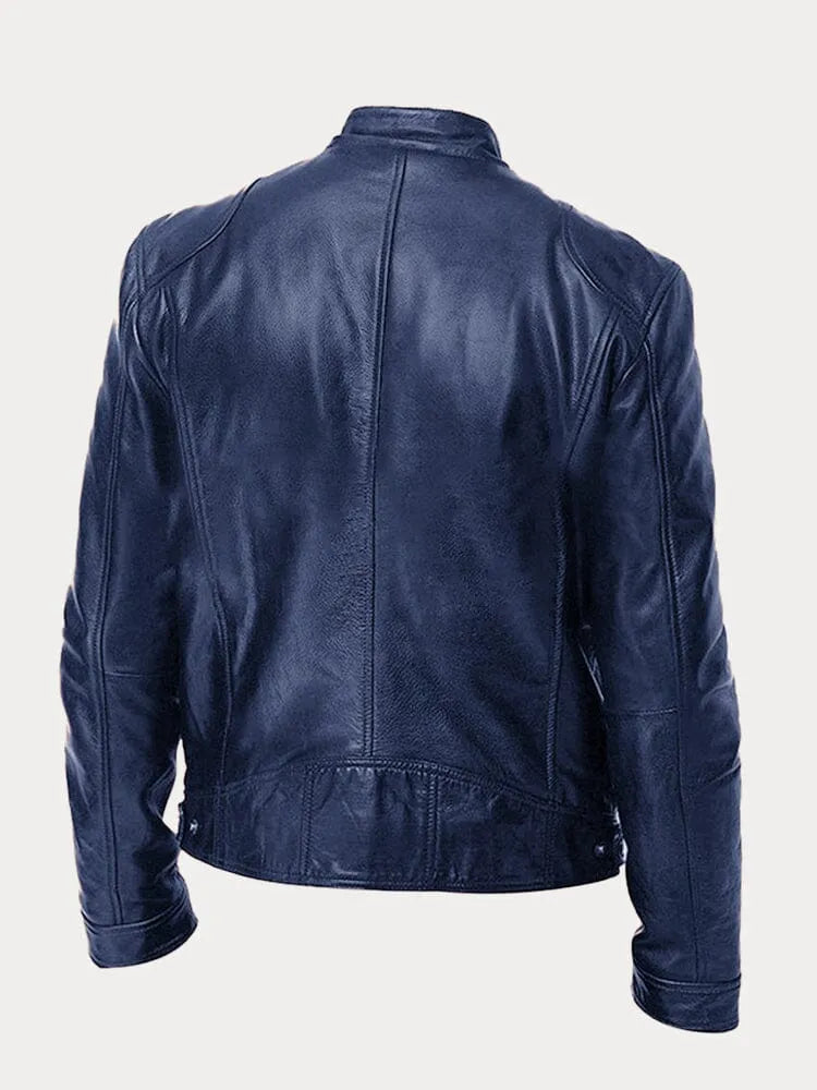 James™ | Elegancka skórzana kurtka dla mężczyzn