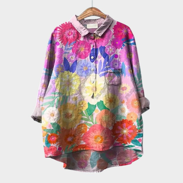 Francesca™ | Kwiatowa bluzka oversize z komfortem