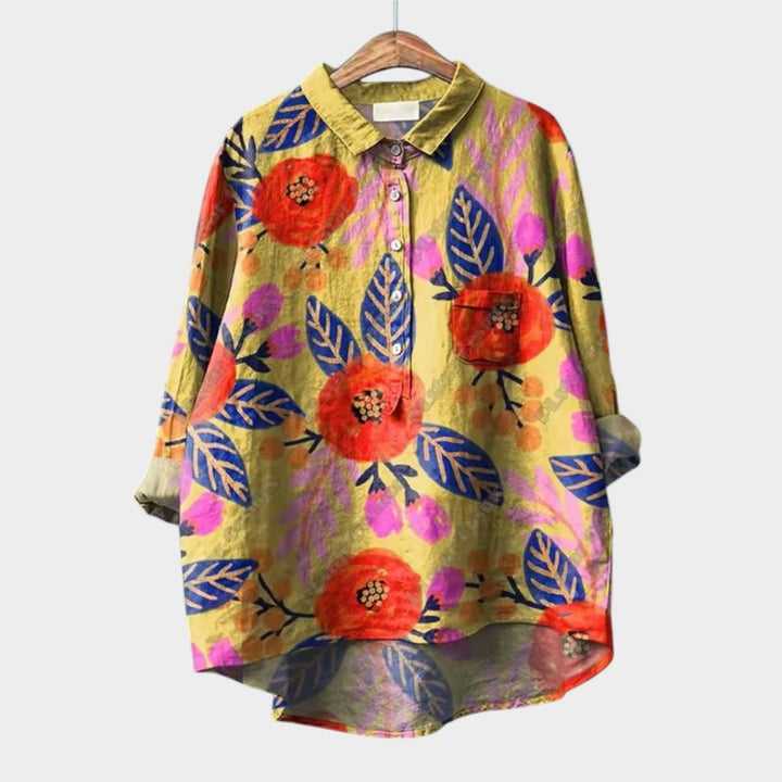 Francesca™ | Kwiatowa bluzka oversize z komfortem