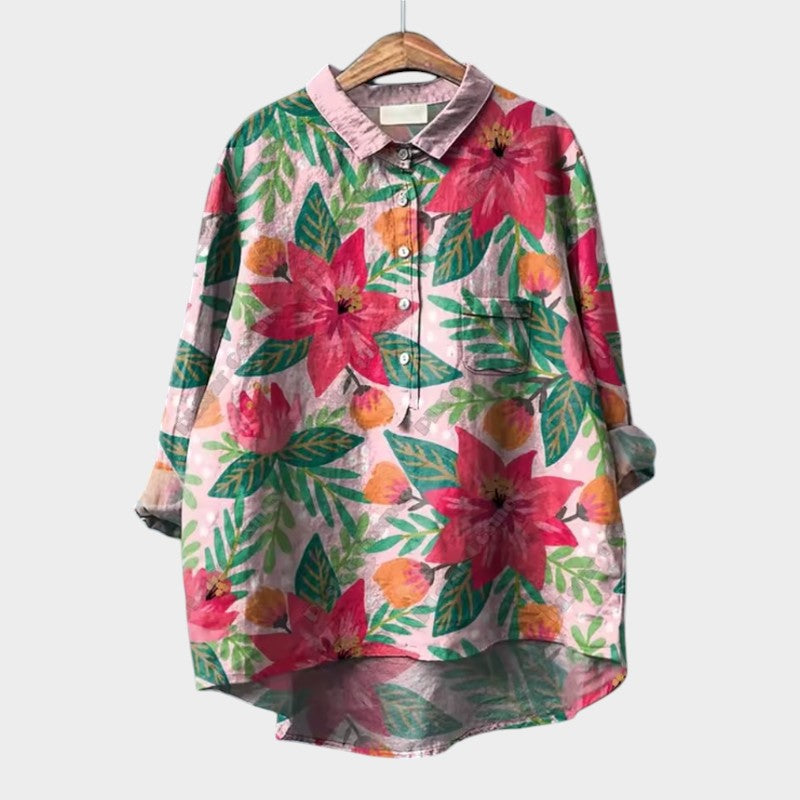 Francesca™ | Kwiatowa bluzka oversize z komfortem