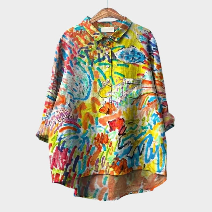 Francesca™ | Kwiatowa bluzka oversize z komfortem