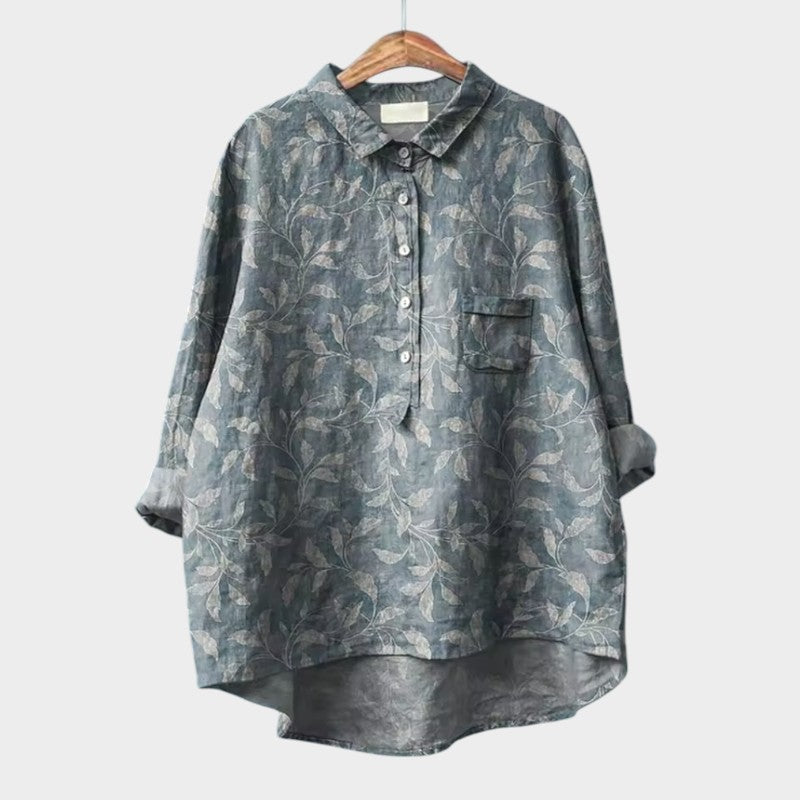 Sofia™ | Koszula Oversize w Kwiatowy Wzór