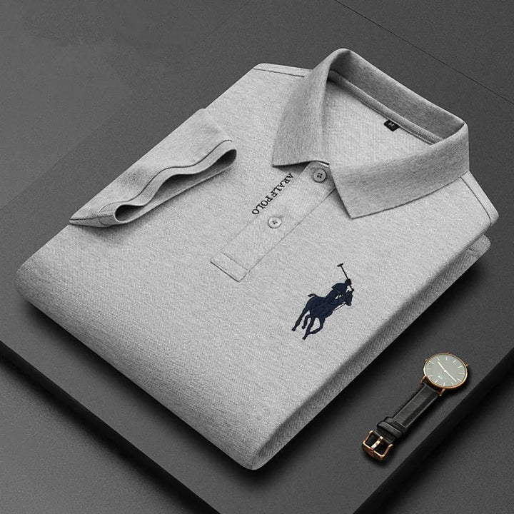 Adriano™ | Męska Wygodna Koszulka Polo z Nadrukiem