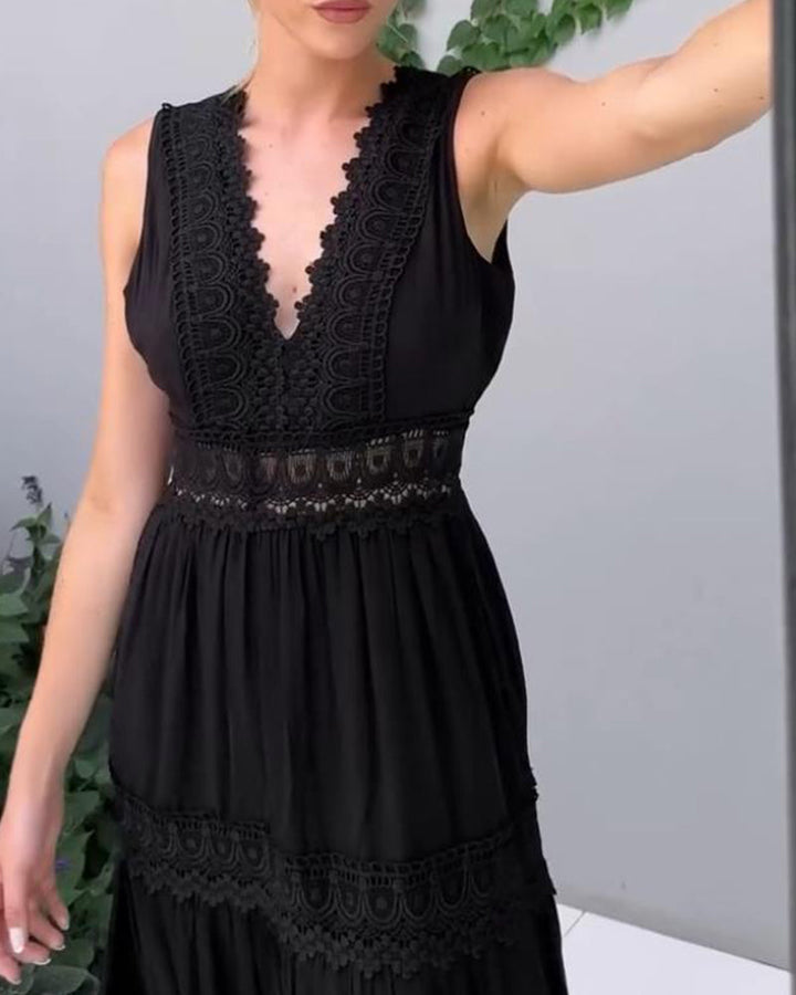 Aurelie™ – Elegancka koronkowa sukienka
