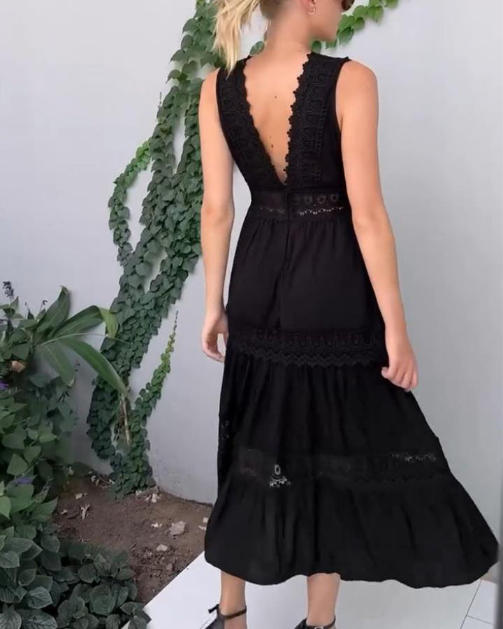 Aurelie™ – Elegancka koronkowa sukienka