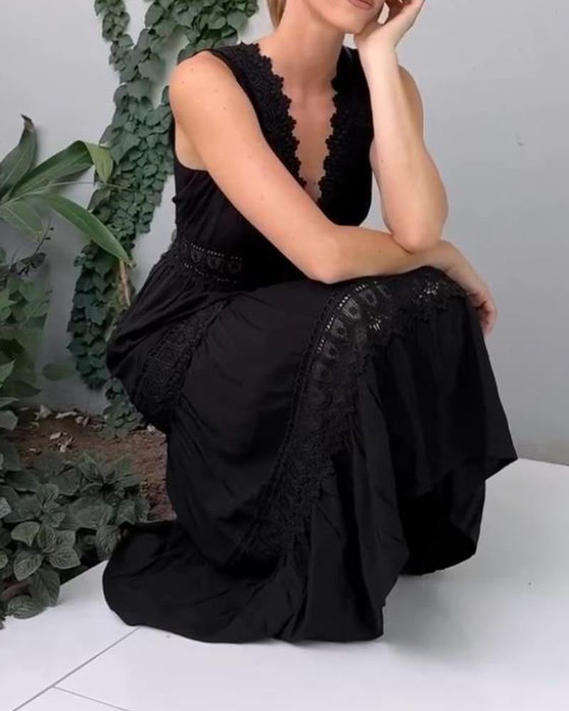 Aurelie™ – Elegancka koronkowa sukienka