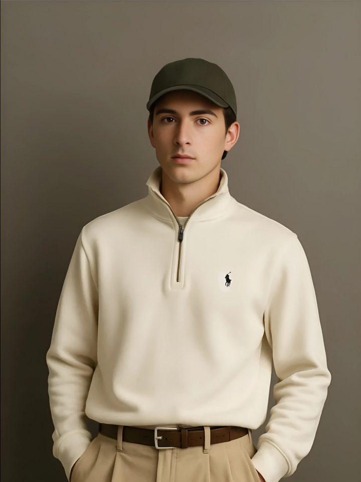 Adam™ | Męski sweter polo