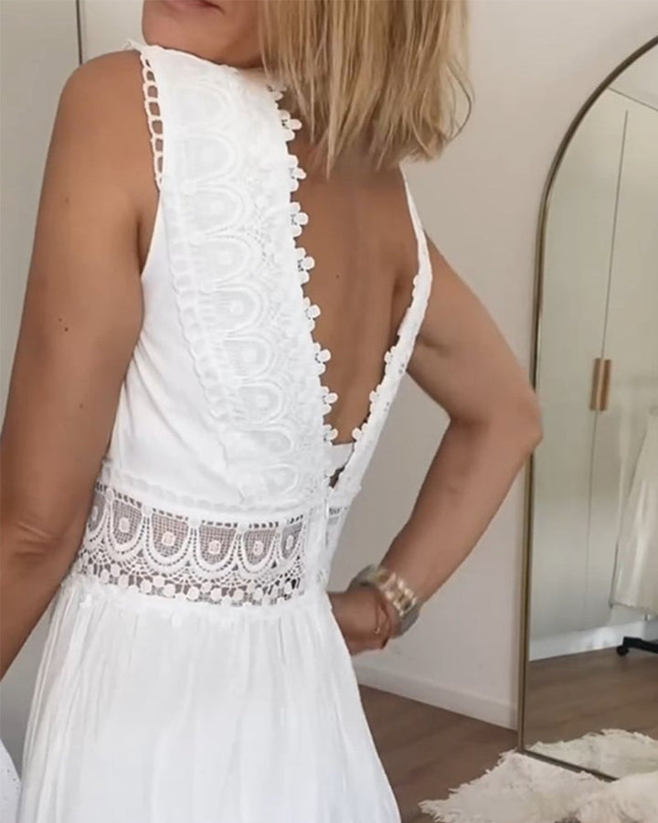 Aurelie™ – Elegancka koronkowa sukienka