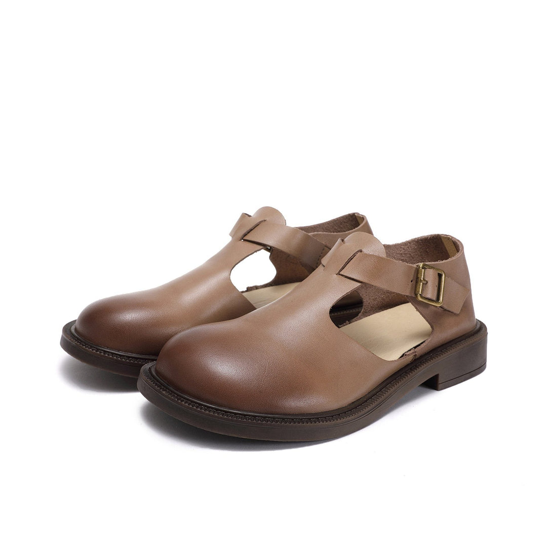 Colette™ | Skórzane Mary Janes dla Kobiet