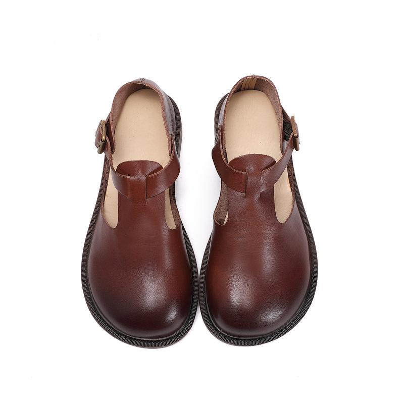 Colette™ | Skórzane Mary Janes dla Kobiet
