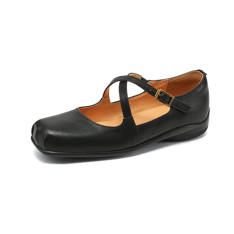 Edith™ | Kobiet Skórzane Mary Janes