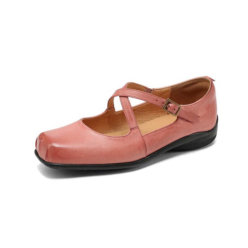 Edith™ | Kobiet Skórzane Mary Janes