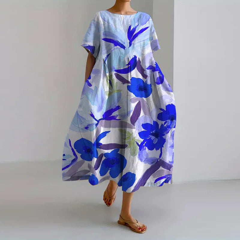 Valentina™ | Letnia Sukienka w Kwiaty