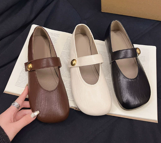 Irene™ | Kobiet Skórzane Mary Janes
