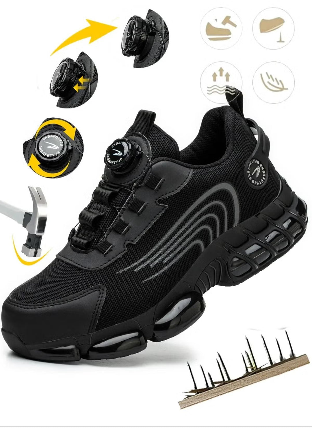 Arbo™ | Męskie Wytrzymałe Buty Bezpieczeństwa