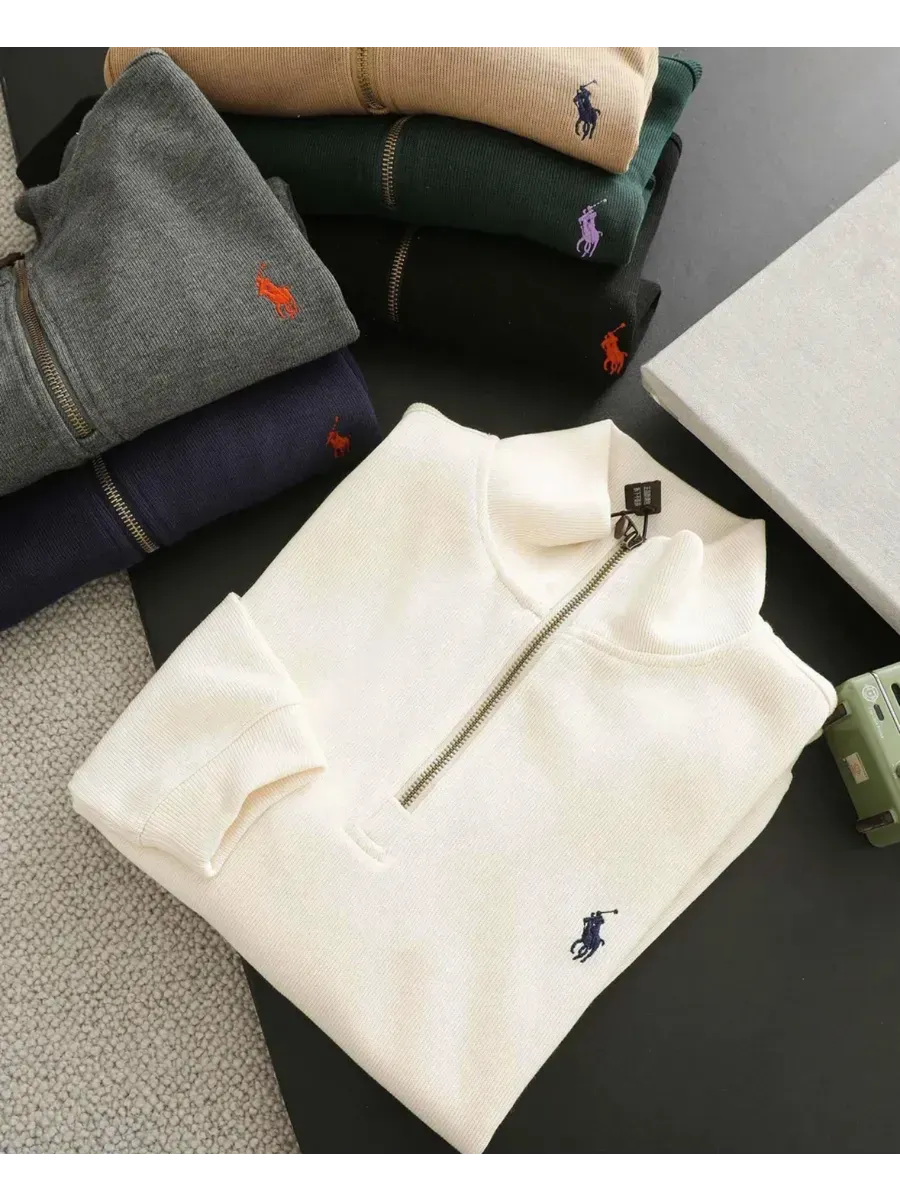 Adam™ | Męski sweter polo