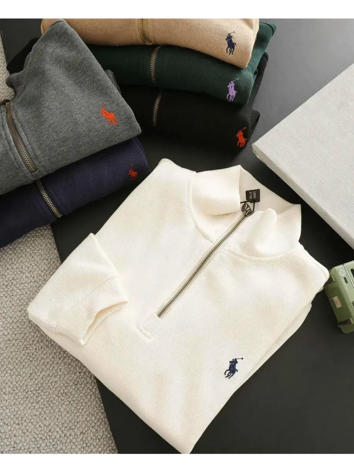 Adam™ | Męski sweter polo