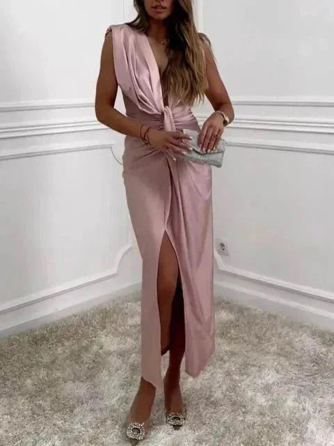 Cordelia™ | Elegancka sukienka z drapowaniem