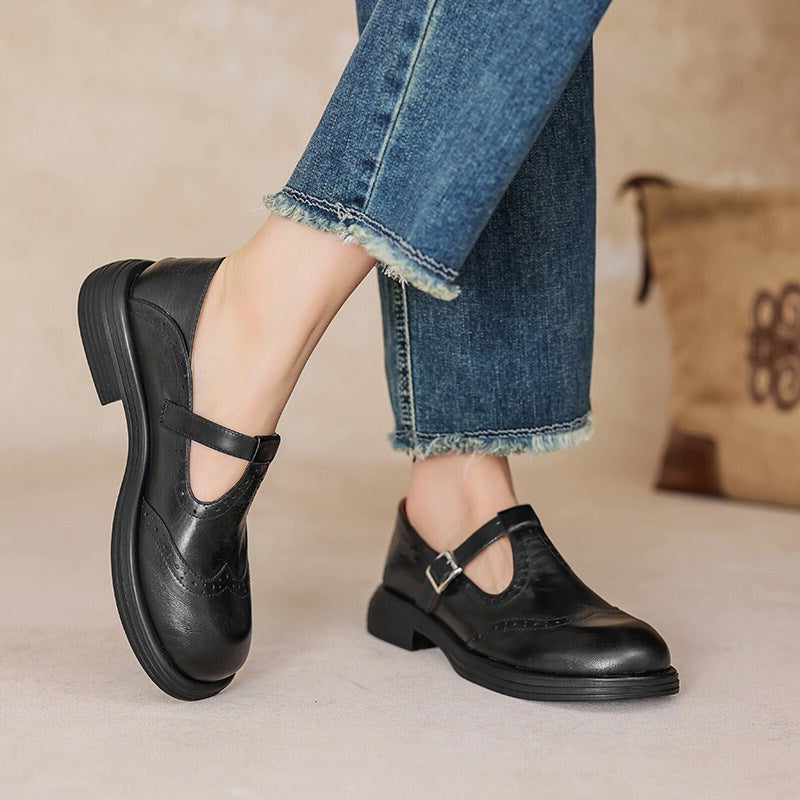 Velda™ | Eleganckie Skórzane Mary Jane