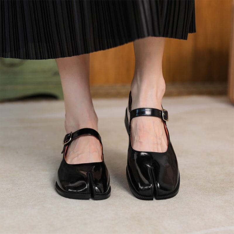 Martha™ | Kobiet Skórzane Mary Janes