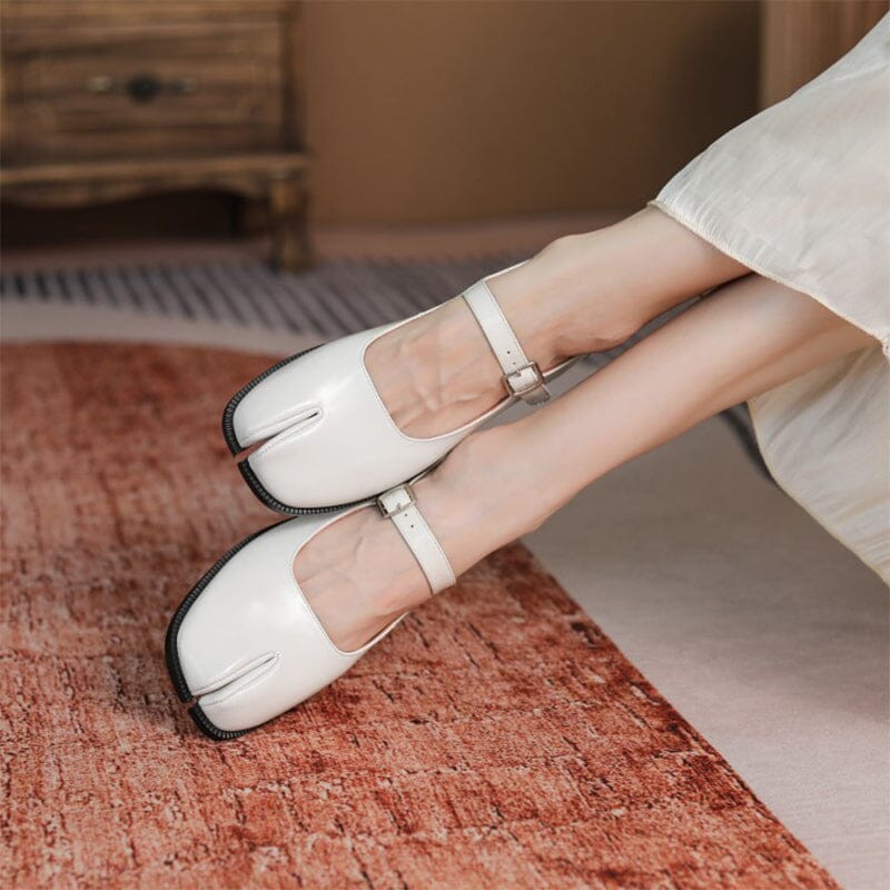 Martha™ | Kobiet Skórzane Mary Janes