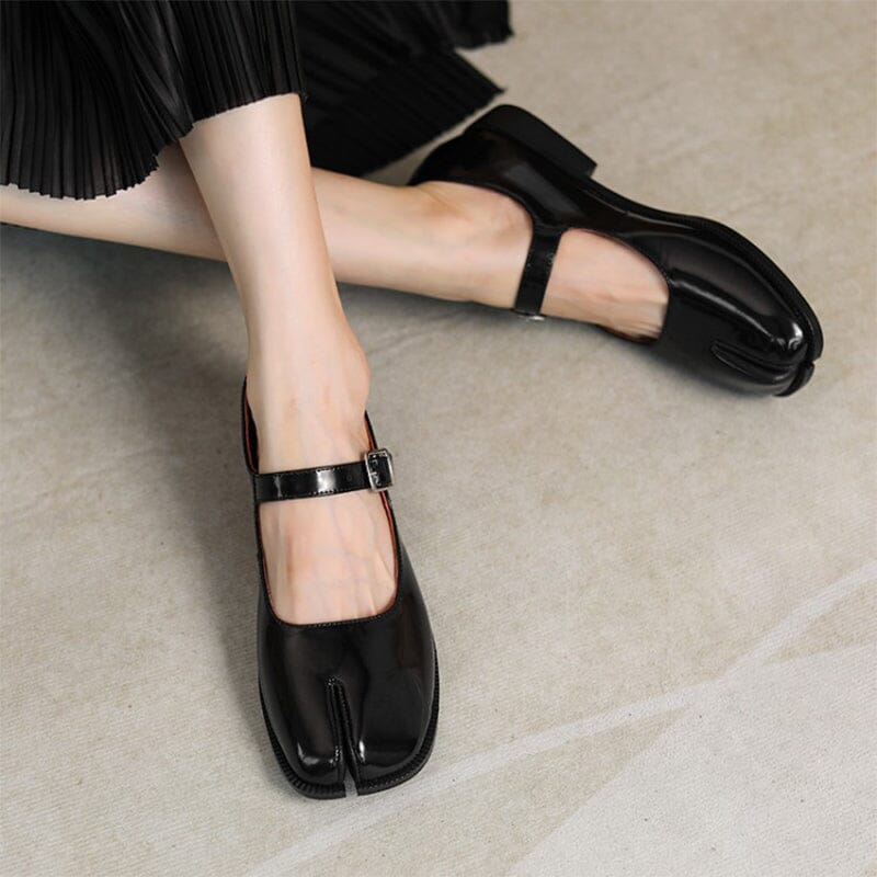 Martha™ | Kobiet Skórzane Mary Janes