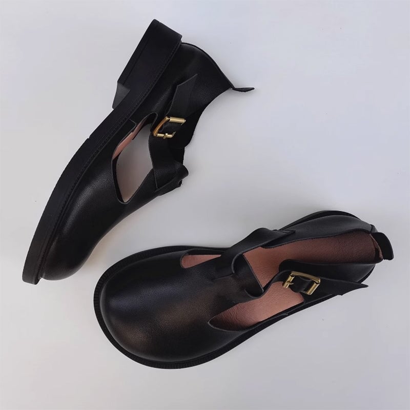 Colette™ | Skórzane Mary Janes dla Kobiet